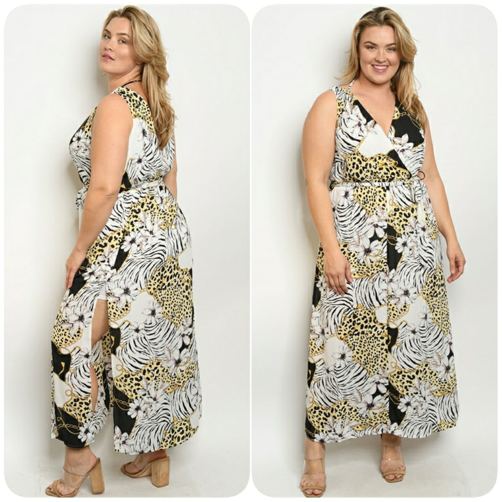 Plus Maxi Dress, Size 1X, 2X OR 3X  NWOT